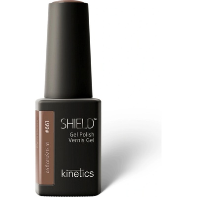Kinetics Gél lak Shield 661 Choco Mousse 15 ml