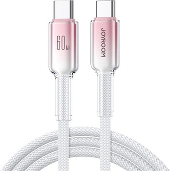 JOYROOM Crystal-Clear Series S-A42 USB-C/USB-C white