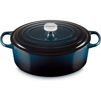 Le Creuset Съдове за готвене SIGNATURE 31 см, 6, 3 л, овална форма, NUIT, чугун, Le Creuset (LECR21178311294475)