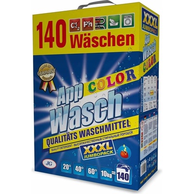 AppWash Color prací prášek na barevné prádlo 10 kg 140 PD
