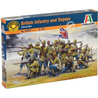 Italeri Britská pěchota a sepojové koloniální války 1:72