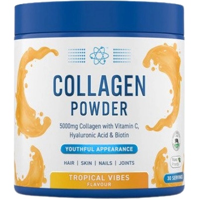 Applied Nutrition Collagen Powder | with Hyaluronic Acid & Vitamin C [165 грама] Тропически Плодове