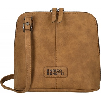 Enrico Benetti Kensi crossbody taška z PU kůže camel
