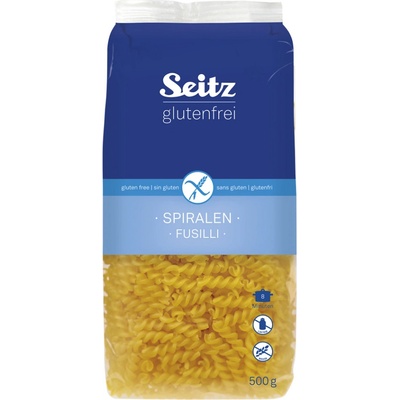 SEITZ Těstoviny Fusilli vřetena bez lepku 0,5 kg – Zboží Dáma