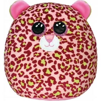 Ty Squish a Boos Lainey růžový leopard 30 cm