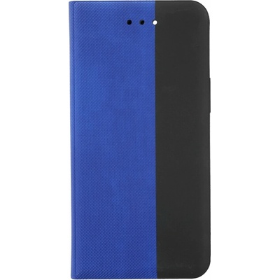 Prio Флип калъф за Apple iPhone 13 Mini от изкуствена кожа, синьо-черен (15941)