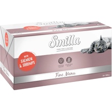 Smilla Fine Menu losos s krevetami 24 x 100 g