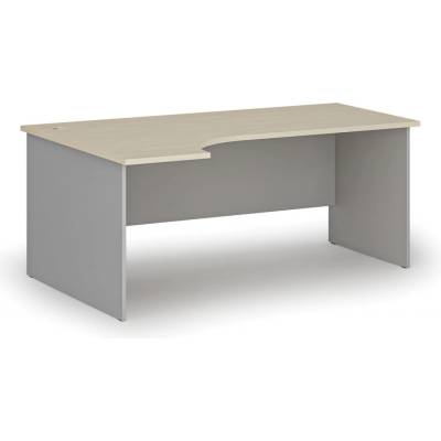 B2B Partner PRIMO GRAY 180x120 cm levý šedá/bříza 6131289