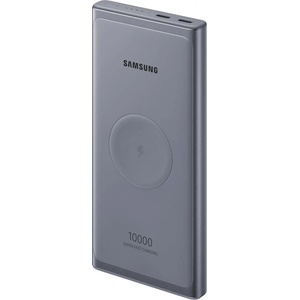Samsung Външна батерия Samsung Wireless Power Bank Type C - Сива 10000mAh, EB-U3300XJE