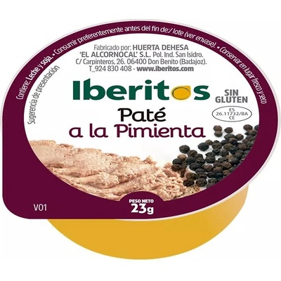 Huerta Dehesa Paštika s pepřem plechovka 250 g