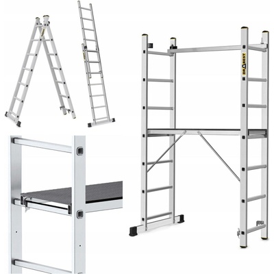 Drabest Multifunkční lešení 2x7 PRO D607-PRO-XG