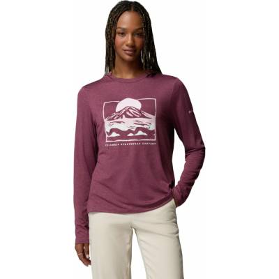 Dámské triko Columbia Parsons Point™ Ls Graphic Tee růžová