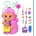 Mattel Polly Pocket Mama monkey and baby bag
