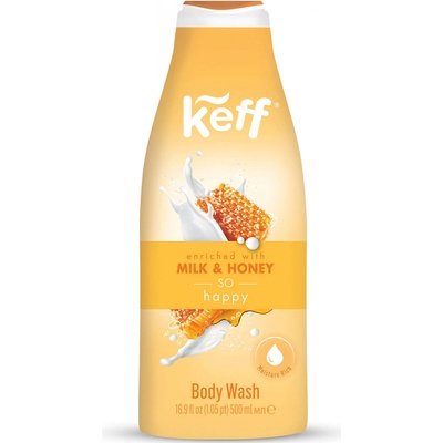 Keff umývacie krém Mlieko & med (Milk & Honey Cream Wash) 500 ml