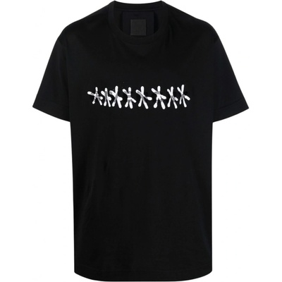 Givenchy Overprint black tričko černá