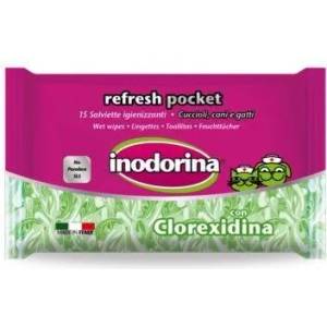 Inodorina Refresh - Мокри кърпички Хлорхексидин 40 бр