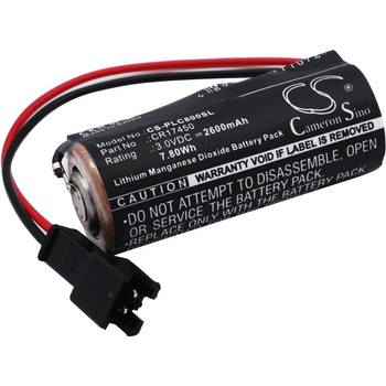 Cameron Sino Батерия за PLC контролер CS-PLC800SL Sanyo CR8. L CR17450 Li-MnO2 3V 2600 mAh Cameron Sino (CS-PLC800SL)