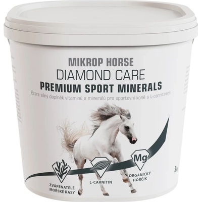 MIKROP Horse DIAMOND CARE PREMIUM SPORT MINERALS 3 kg
