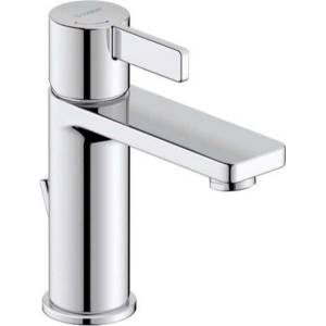Duravit D-Neo - Смесител за умивалник със сифон, FreshStart, хром DE1021001010 (DE1021001010)