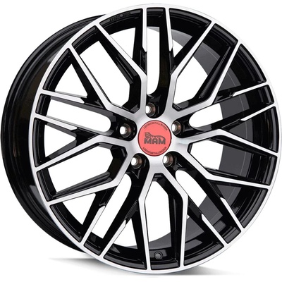 MAM RS4 8,5x20 5x108 ET45 black polished – Sleviste.cz