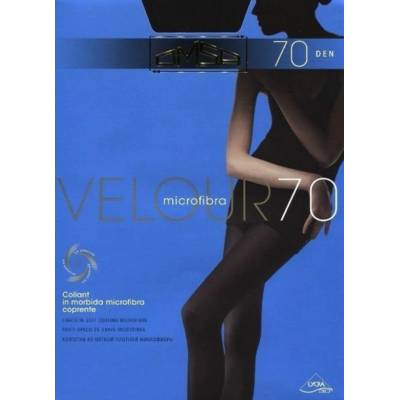 Omsa Velour 70 DEN černá