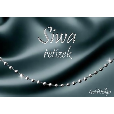 Gold Design Siwa řetízek nerez ocel (GD588)