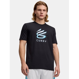 Under Armour Мъжка тениска Under Armour Curry Splash Wdmrk Tee Under Armour | Cheren | МЪЖЕ | L