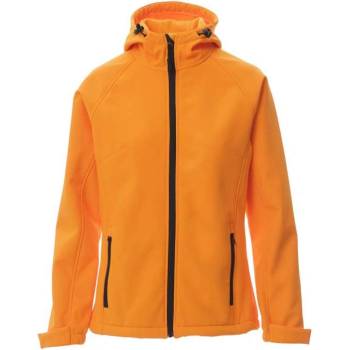 PAYPER gale lady 001045-0355 / Дамско софтшел яке с качулка - оранжево s (001045035502000s)