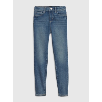 GAP Dětské džíny jeggings high rise Modrá