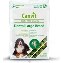 Canvit Snacks Dental Large Breed-Duck 250 g