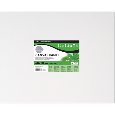 Daler Rowney Платно Simply Canvas Panel Medium Grain Simply White 40 x 50 cm 1 бр (301094050)