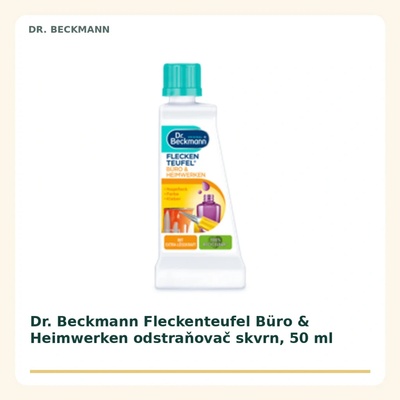 Dr. Beckmann Flecken Teufel Buro & Heimwerken Odstraňovač škvŕn 50 ml
