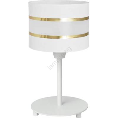 Helam Настолна лампа HELEN 1xE27/15W/230V бяла/златиста (HE1200)