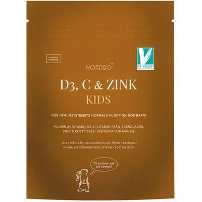 Nordbo Vitamin D3 C and Zink Kids 75 g