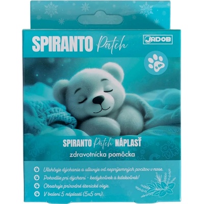 Jadob SPIRANTO Patch náplast 5 x 5 cm 5 ks