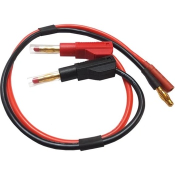 Fusion Зареждащ кабел с банани - 4mm (F+)(M-)