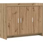 vidaXL Служебен шкаф Дъб артизан 98, 5 x 33 x 80 см Инженерна дървесина (8011130)
