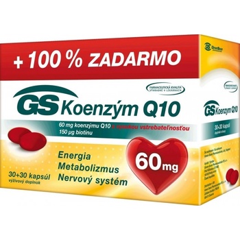 GS Koenzym Q10 60 mg 60 kapsúl