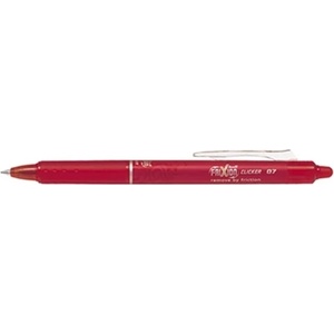 Pilot Химикалка, 0, 35 мм, изтриваема, с бутон, PILOT "Frixion Clicker", червена BLRT-FR7-R (BLRT-FR7-R)