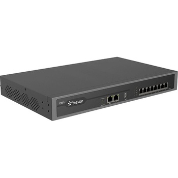 Yeastar VoIP централа Yeastar P550, 8 FXS аналогови абонати, 50 SIP цифрови абонати, 1x LAN 1000 Mbps, 1x WAN 1000 Mbps (P550)