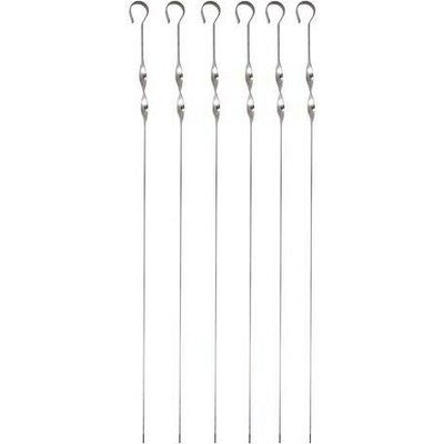 TORO Ihlice grilovacie tvarované 6 ks, 45 cm, nerez