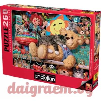 Anatolian Пъзел anatolian 3341 - 260 части - Шкаф за играчки (p3341)