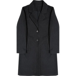 BALMOHK Палто Balmohk 30000035 coat - Black (Grey / Concrete Grey)