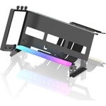 EZDIY-FAB Стойка за вертикален монтаж на видеокарта EZDIY-FAB, ARGB, PCIe 4.0, 115 mm, черна (EZ-YIHPI333-14)