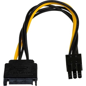 Akyga AK-CA-30 15cm 6-пинов PCI Express - SATA кабел (AK-CA-30)