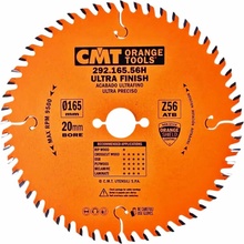 CMT Pílový kotúč pre elektronáradie, finálny rez D165x2,2 d20 Z56 HM C29216556H