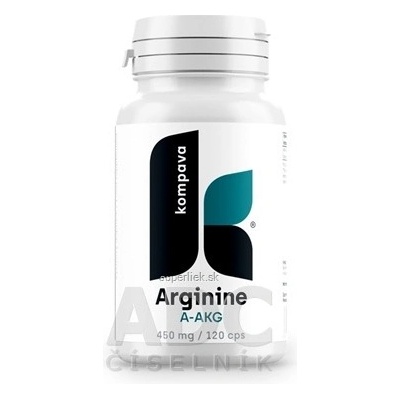 KOMPAVA Arginín A-AKG 450 120 tabliet