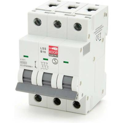Jistič Koop Elektro 230 V IP20 16 A