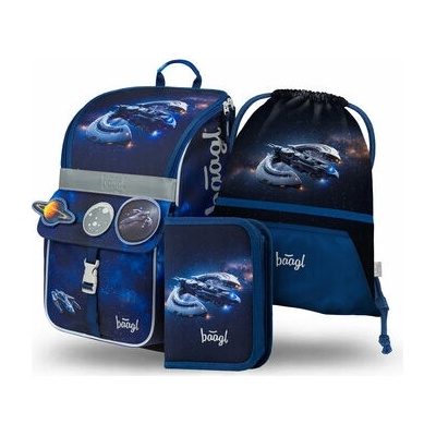 BAAGL SET 3 Zippy Vesmírna loď