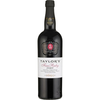 Taylor's Fine Ruby Porto 20% 0,75 l (čistá fľaša)